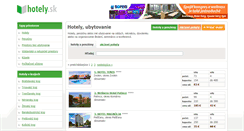 Desktop Screenshot of hotely.sk