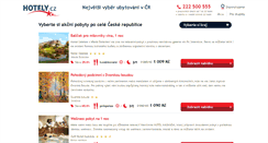 Desktop Screenshot of akce.hotely.cz